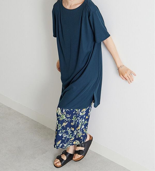 BELLUNA（ベルーナ）の「ヒンヤリ冷感！イージーガウチョパンツ（ワイドパンツ・ガウチョ）」｜詳細画像