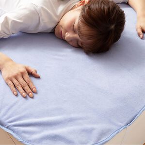 しっかり防水フラットシーツ mofua＜敷パッド＞＜おねしょシーツ