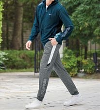 「＜フィラ＞杢調ストレッチパーカー・ジョガーパンツ（メンズパーカー）」