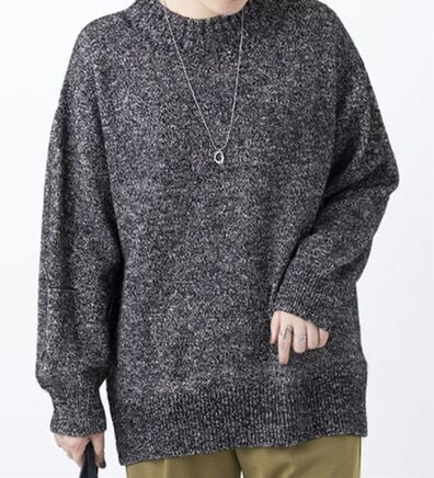 BELLUNA（ベルーナ）の「ラメ入りバックスリットニットプルオーバー（ニット・セーター）」