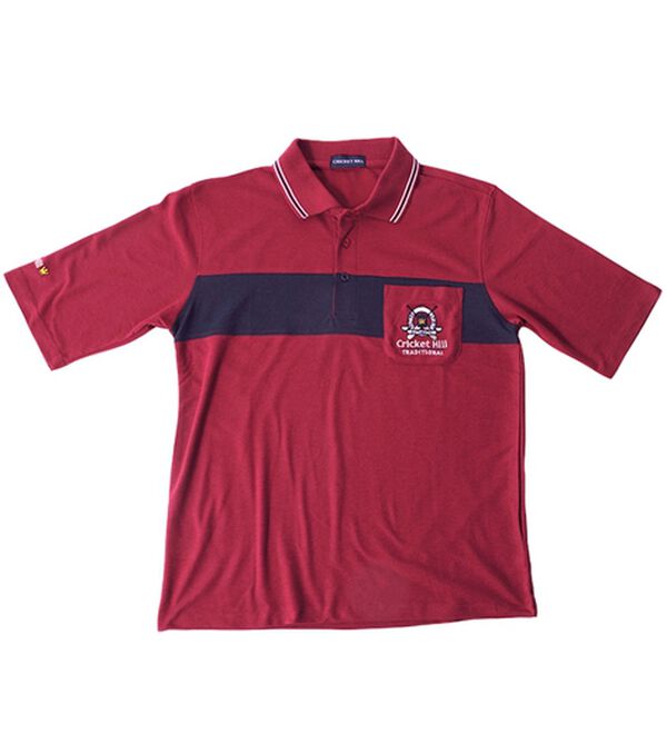 「ブランドデザイン５分袖ポロシャツ（メンズポロシャツ）」｜詳細画像