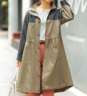 BELLUNA（ベルーナ）の「春に嬉しい機能付ロングマウンテンパーカー（ハーフコート）」｜詳細画像