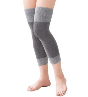 「【日本製】ふわふわ備長炭ひざサポーター２枚組（その他下着・インナーウェア）」｜詳細画像