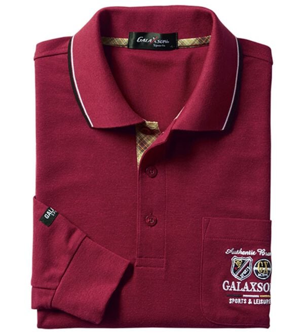 「＜Ｂｅ　ＣＨＡＮＣＥ＞着心地快適　ブランドデザインポロシャツ（メンズポロシャツ）」｜ワイン