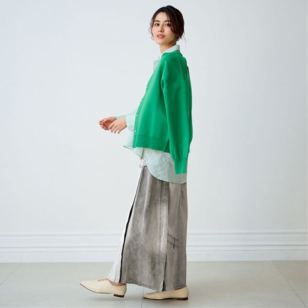 RANAN（ラナン）の「リメイクデニムスカート（ロングスカート）」｜詳細画像