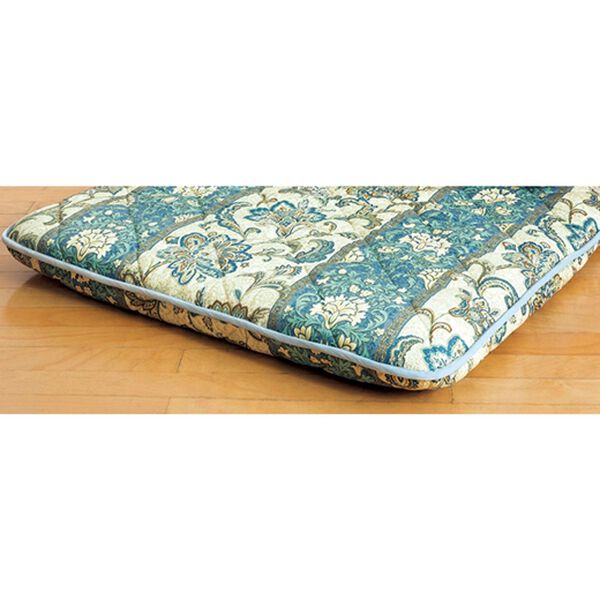 「抗菌防臭防ダニ　吸汗速乾機能ボリューム敷布団（敷布団）」｜ブルー