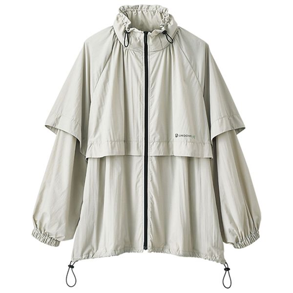 BELLUNA（ベルーナ）の「【UNDOVE】フード付はっ水スタンド衿ブルゾン（ブルゾン）」｜詳細画像