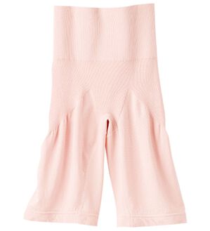 LAVIENNE（ラヴィエンヌ）の「新・綿混の美ラクるロングガードル（ガードル）」｜サーモンピンク