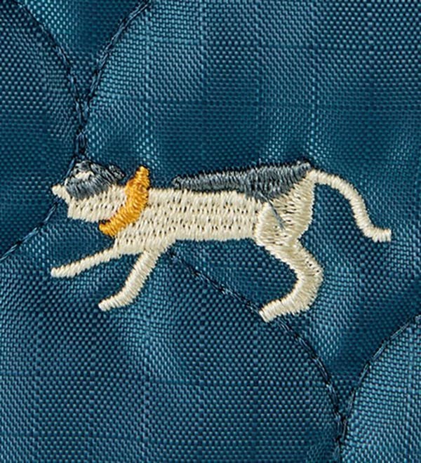 BELLUNA（ベルーナ）の「ネコ刺繍キルティングショッピングカート（その他バッグ）」｜詳細画像