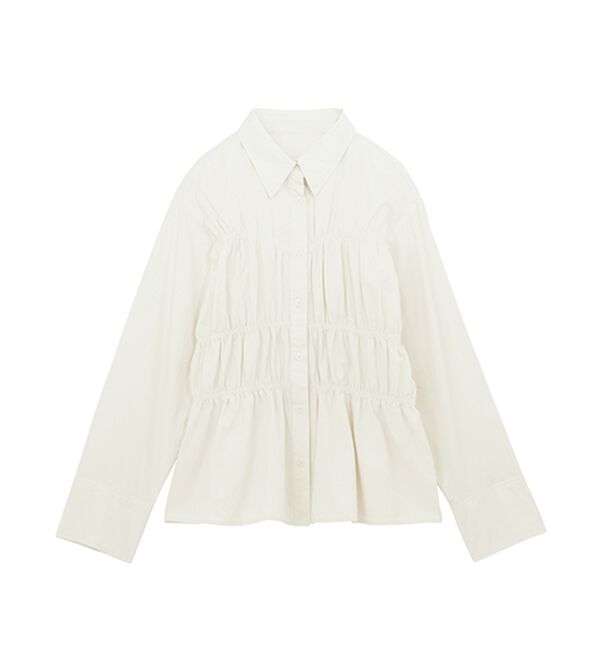 RANAN（ラナン）の「ライトデニムシャーリングデザインシャツブルー（シャツ）」｜詳細画像