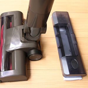 「ＬＥＤライト付　パワーヘッドサイクロン掃除機（掃除用品）」｜別売　水拭きヘッド