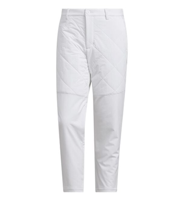 「ＡＤ）キルトコンビネーションジョガーパンツ（メンズフルレングスパンツ）」｜ホワイト