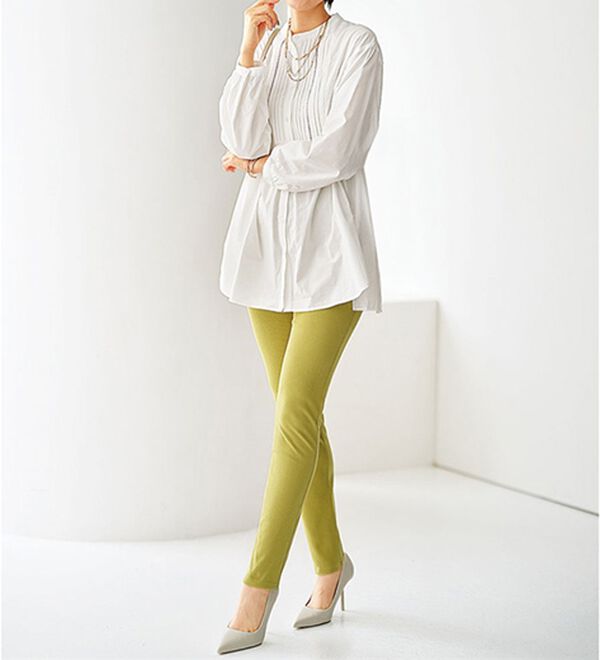 BELLUNA（ベルーナ）の「美ストレッチ素材レギンスパンツ（スパッツ・レギンス）」｜詳細画像