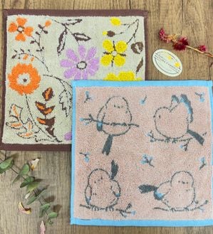 「NATURAFABBRICAタオルハンカチ2枚（タオル）」｜フラウワ/エナガ