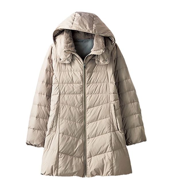 BELLUNA（ベルーナ）の「フレンチダウン使いロング丈デザインコート（ロングコート）」｜詳細画像