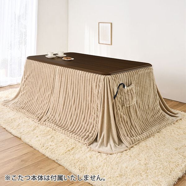 「ぽこぽこあったかダイニングこたつセット（こたつ布団）」｜詳細画像