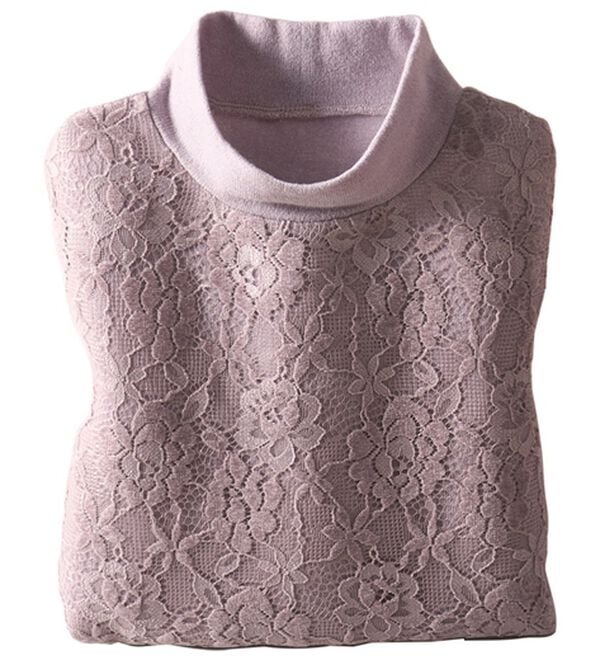 BELLUNA（ベルーナ）の「ふんわり華やぎチュニック（チュニック）」｜ローズグレー