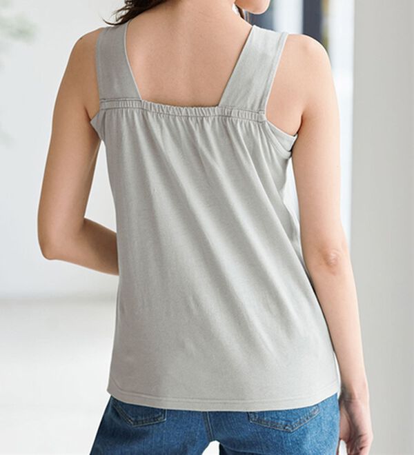 BELLUNA（ベルーナ）の「ブラ紐が見えない吸汗速乾タンクトップ（タンクトップ・キャミソール）」｜詳細画像