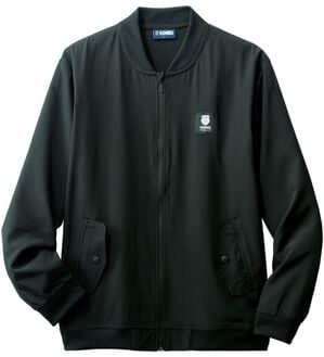 「＜ケー・スイス＞ストレッチライトＭＡ－１ブルゾン（メンズブルゾン）」｜ブラック