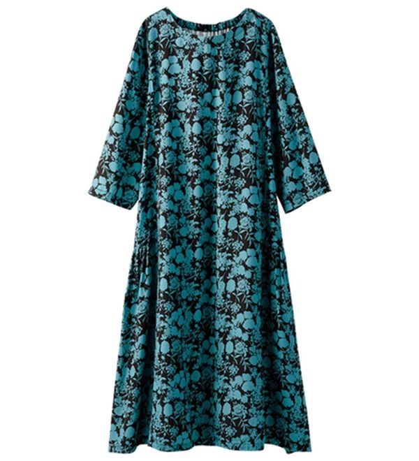 BELLUNA（ベルーナ）の「ひんやり冷感素材花柄ティアードワンピース（その他ワンピース）」｜詳細画像