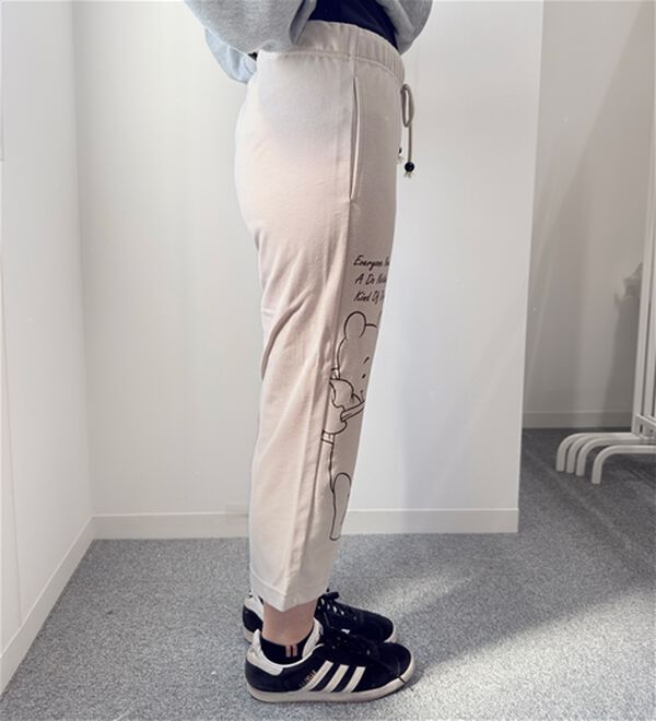 「＜Ｄｉｓｎｅｙ＞【プー】裏メッシュ刺しゅう使いクロプトパンツ（その他パンツ）」｜詳細画像