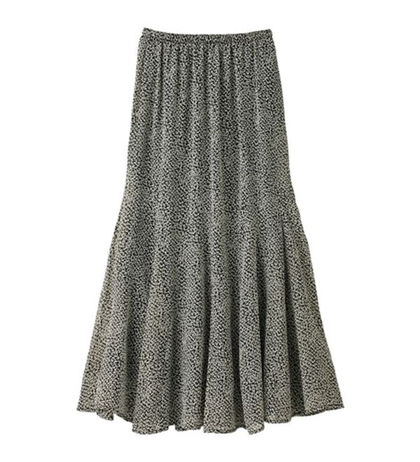 GeeRA（ジーラ）の「切替フレアーロングスカート（ロングスカート）」｜詳細画像