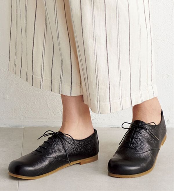 ルフラン（ルフラン）の「足指ゆったり５Ｅはだしシューズ（フラットシューズ）」｜詳細画像