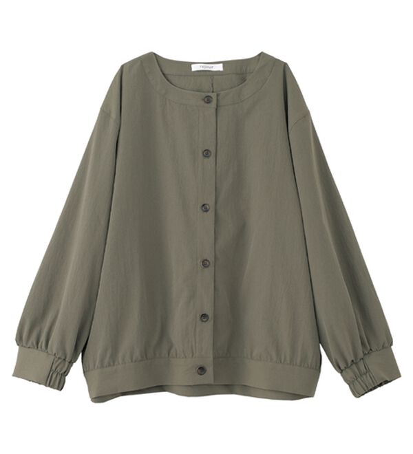 BELLUNA（ベルーナ）の「ビンテージ調ボタンデザインブルゾン（その他ジャケット）」｜詳細画像