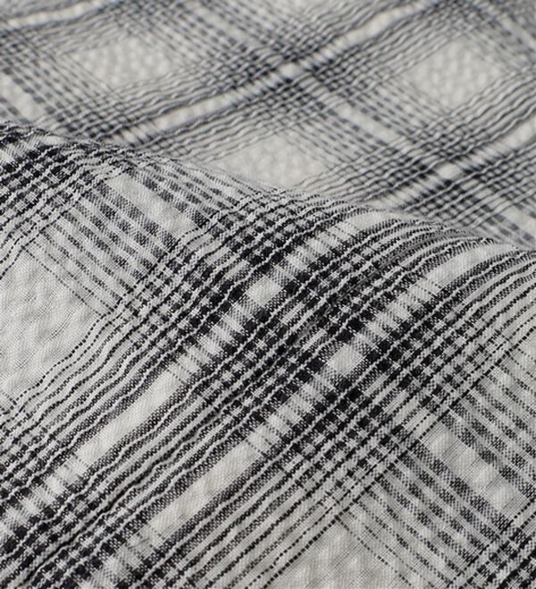 BELLUNA（ベルーナ）の「サッカー素材チェック柄チュニック（チュニック）」｜詳細画像