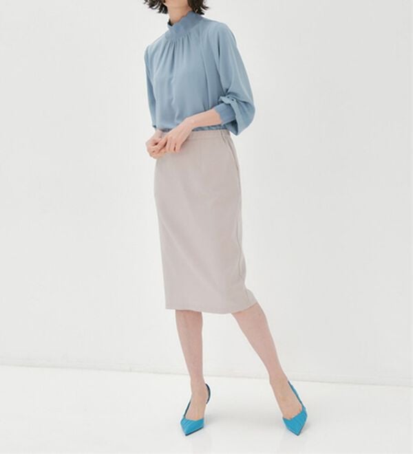 RANAN（ラナン）の「美ラインタイトスカート（ロングスカート）」｜詳細画像
