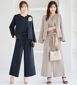 alotta（アロッタ）の「【３点セット】洗える！フォーマルセットアップ（パンツスーツ）」