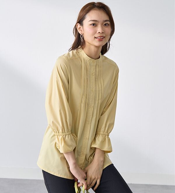 BELLUNA（ベルーナ）の「綿混素材春色ブラウス（ブラウス）」｜詳細画像