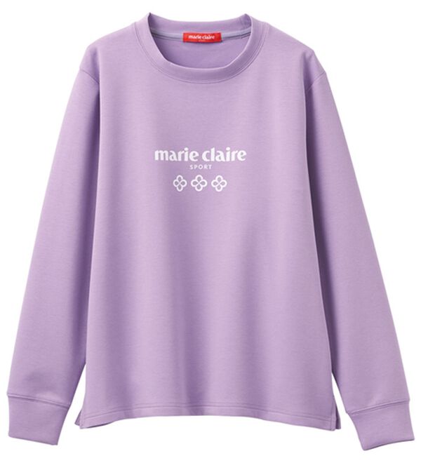 RANAN（ラナン）の「ロゴ入りロングＴシャツ＜ｍａｒｉｅ　Ｃｌａｉｒｅ　ＳＰＯＲＴ＞（カットソー）」｜詳細画像