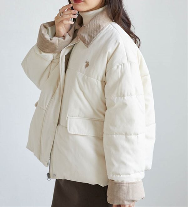 RANAN（ラナン）の「＜U.S.POLO ASSN.＞ワークデザイン中綿ブルゾン（ブルゾン）」｜詳細画像