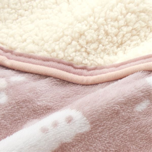 iellio（イエリオ）の「【期間限定価格】もこもこあったか素材のすっぽり毛布＜洗える・寝袋タイプ・シープ調ボア・マイクロ＞（毛布・ブランケット）」｜詳細画像