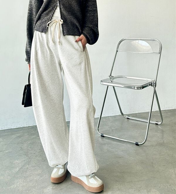 GeeRA（ジーラ）の「２ＷＡＹカーブスウェットパンツ（フルレングスパンツ）」｜詳細画像