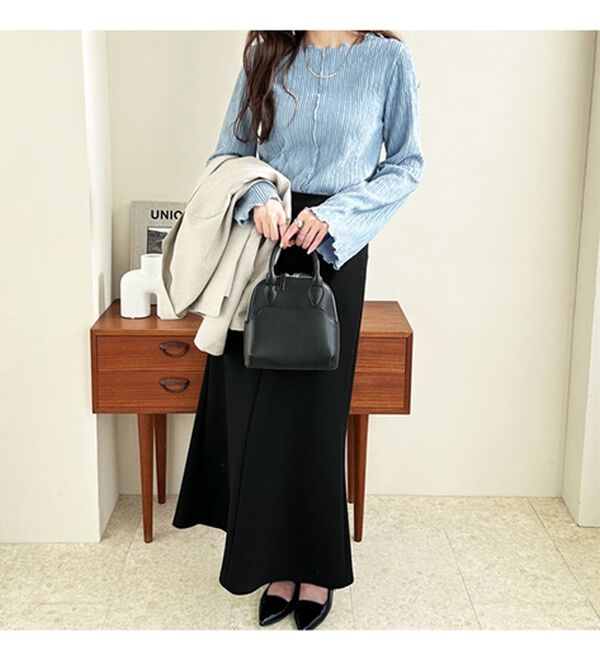 GeeRA（ジーラ）の「前後２ｗａｙフレアスリーブカットソー（カットソー）」｜詳細画像