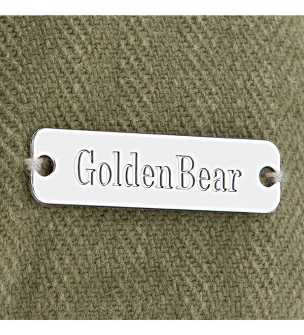 「＜ゴールデンベア＞上質素材のヘリンボーンキャップ（メンズ帽子）」｜詳細画像