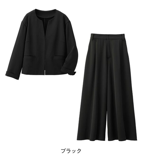 洗える！多機能2点セットアップ＜M～5L＞ - ベルーナ【公式】