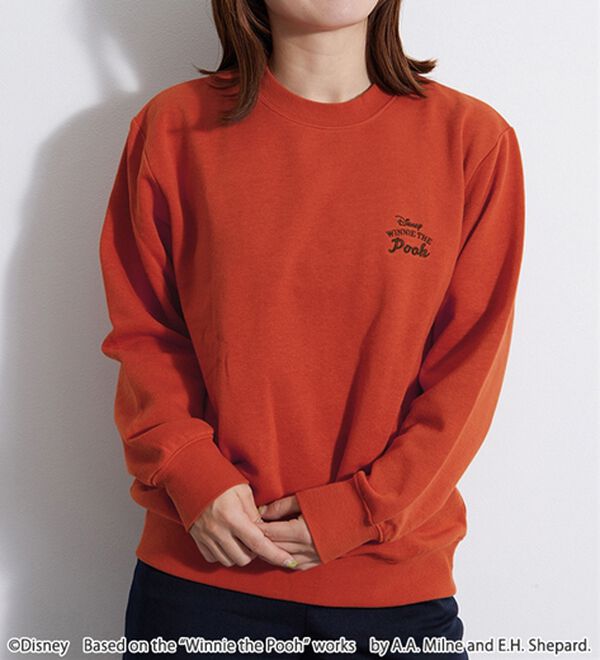 BELLUNA（ベルーナ）の「＜Ｄｉｓｎｅｙ＞【プー】バックプリント裏起毛トレーナー（トレーナー・スウェット）」｜詳細画像