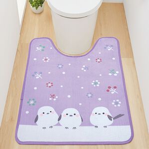「シマエナガのロングトイレマット（トイレマット）」｜1