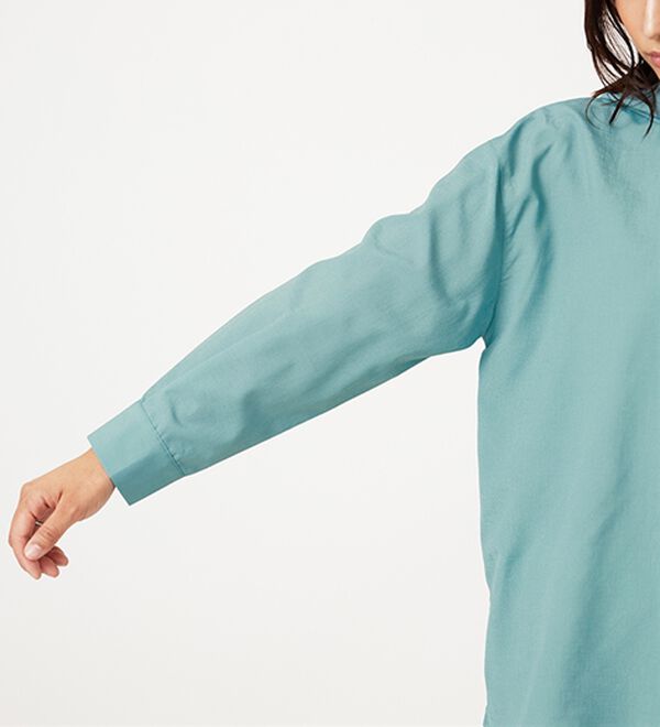 BELLUNA（ベルーナ）の「シアー素材フードデザインシャツ（シャツ）」｜詳細画像