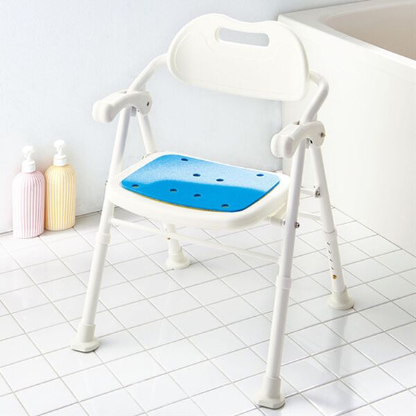 「やわらかマット付シャワーベンチ（バス用品）」｜1