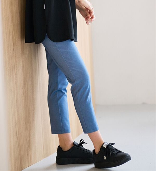 RANAN（ラナン）の「【4つの機能付】美脚クロップドパンツ（クロップドパンツ）」｜詳細画像
