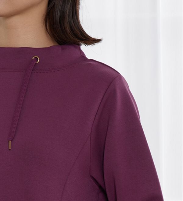 BELLUNA（ベルーナ）の「【新色追加】ワイドネックサイド切替プルオーバー（カットソー）」｜詳細画像