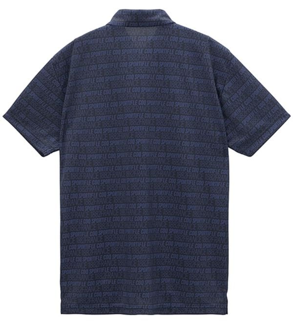 「＜ルコック＞ロゴボーダー柄半袖シャツ（メンズシャツ）」｜詳細画像