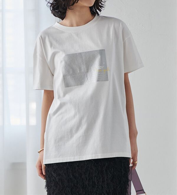 RANAN（ラナン）の「ロゴプリントTシャツ（Tシャツ）」｜詳細画像