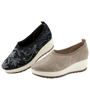 BELLUNA（ベルーナ）の「華やかニットウェッジパンプス（パンプス）」｜詳細画像