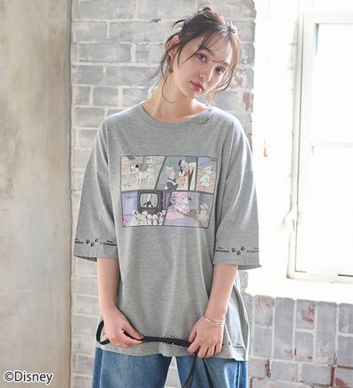 「＜Ｄｉｓｎｅｙ＞ディズニー映画ＰＨＯＴＯ風Ｔシャツ（チュニック）」