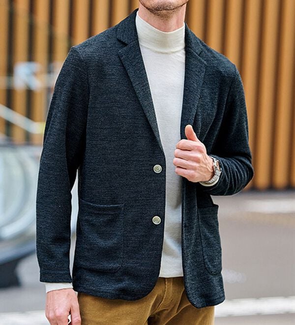 「お手入れ簡単！リラックスイージージャケット（メンズジャケット）」｜詳細画像